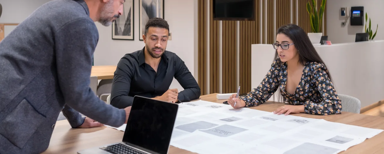 Iot Connected Team Planning Smart Control Solutions Optimized
